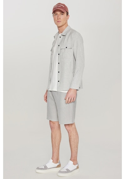 AC&Co / Altınyıldız Classics Erkek Sıyah Melanj Pamuklu Standart Fit Normal Kesim Beli Bağlamalı Yan Cepli Örme Şort AC&Co / Altınyıldız Classics Erkek Sıyah Melanj Pamuklu Standart Fit Normal Kesim Beli Bağlamalı Yan Cepli Örme Şort