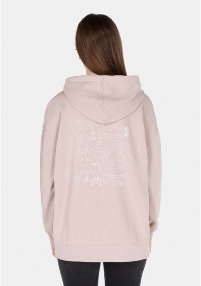 Colin's Colins Regular Fit Kapüşonlu Baskılı Kadın Sweatshirt Cl1071961 Q1.v2 Mın Çok Renkli