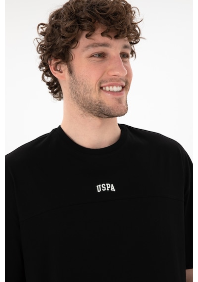 U.S. Polo Assn. Erkek Comfort Fit Bisiklet Yaka Siyah Tişört 50306017-VR046 U.S. Polo Assn. Erkek Comfort Fit Bisiklet Yaka Siyah Tişört 50306017-VR046