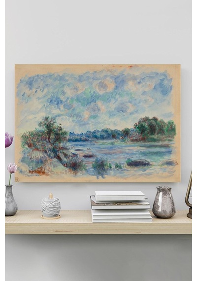 Landscape At Pont Aven - Auguste Renoir Sanatsal Poster