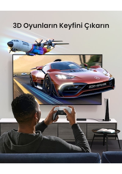 Ugreen 4k/60hz Hdmı 2.0 Switch 5-in-1, 5xhdmı In, 1xhdmı Out, 25857