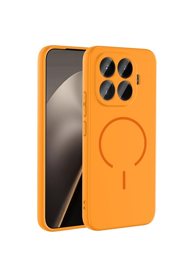 Xiaomi 15t Pro Kılıf Magsafe Destekli Kamera Korumalı Yumuşak Silikon Pazarplus Siyah