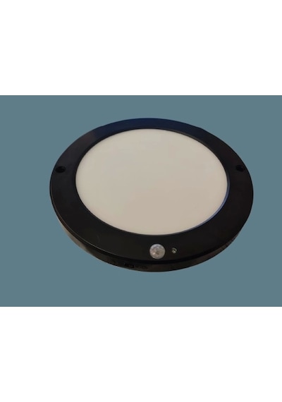 Horoz Martha 18w Yuvarlak Hareket Sensörlü Fotoselli Led Spot Siyah 6400k Beyaz Sıva Üstü Ve Sıva Al Çok Renkli