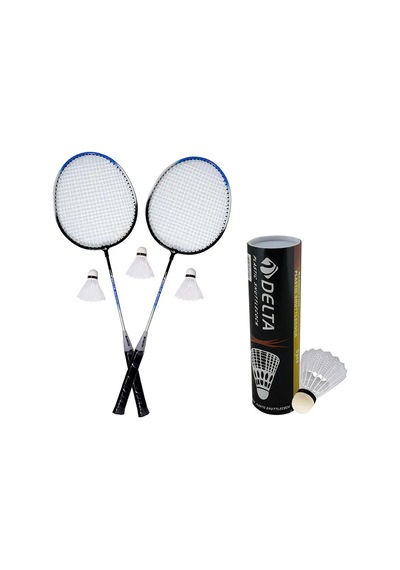 2 Adet Badminton Raketi İle 9 Adet Badminton Topu Çiftler İçin Set