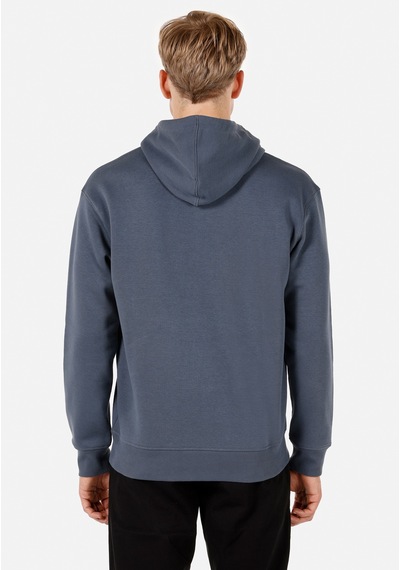 Colin's Colins Regular Fit Kapüşonlu Baskılı Mavi Erkek Sweatshirt İndigo