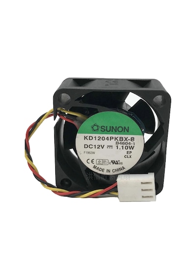 Sunon 40x40x20mm 12v 1,1w/0,09 2 Kablo Fan Kd1204pkbx-8