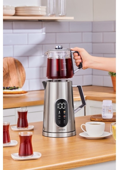 Karaca Cool Touch 1503 Dijital Çift Cidarlı Çay Makinesi