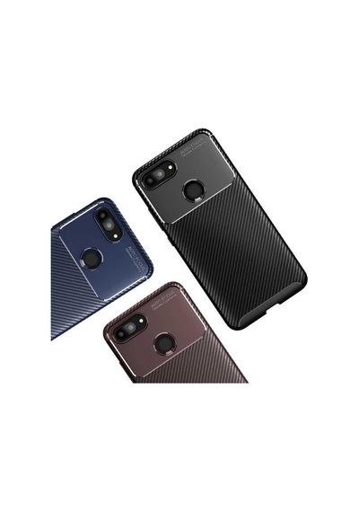 Xiaomi Mi 8 Lite Kılıf Zore Negro Silikon Kapak Lacivert