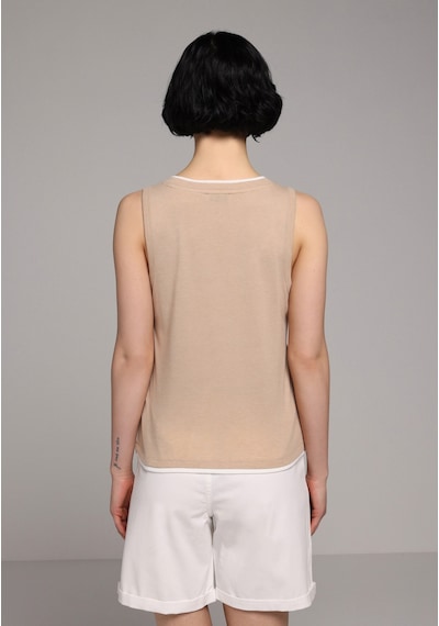 Colin's Colins Slim Fit Kadın Bej Atlet Cl1078671 Q1.v2 Bme