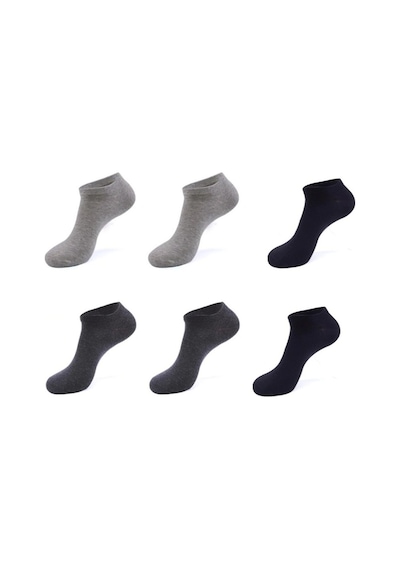 Ozzy Socks 3'Lü Unisex Dikişsiz Patik Çok Renkli Ozzy Socks 3'Lü Unisex Dikişsiz Patik Çok Renkli