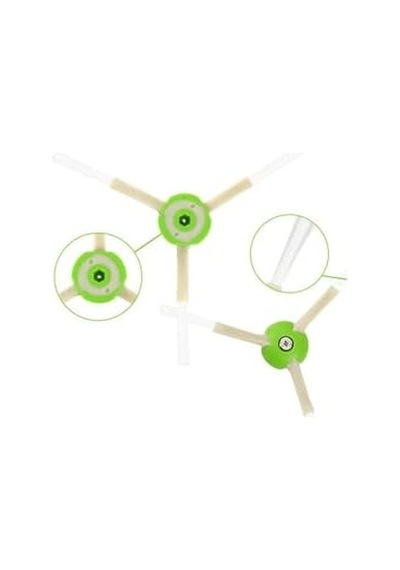 İrobot Roomba İ7 İ7 +/i7 + E5 E6 E7 Yan Fırça Yedek Parça Set,roomba İ7 İ7 +/i7 + E5 E6 E7 Serisi İle Uyumlu Yan Fırça 3 Adet