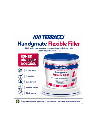 Terraco Handymate Duvar Ve Ahşap Arası Esnek Tamir Dolgu Macunu - (537187289)
