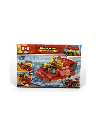 87 Parça İtfaiye Takımı Lego Seti 8340