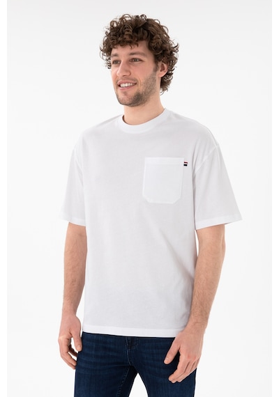 U.S. Polo Assn. Erkek Comfort Fit Bisiklet Yaka Beyaz Tişört 50305990-VR013 U.S. Polo Assn. Erkek Comfort Fit Bisiklet Yaka Beyaz Tişört 50305990-VR013