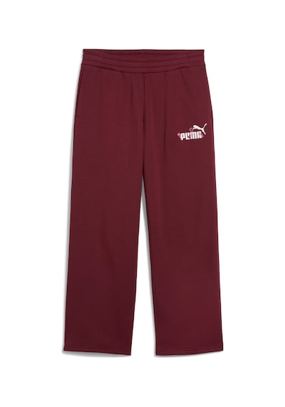 Puma Essentıals Nature 2.0 Comfort Logo Kadın Pantolon 688081 96 Kırmızı