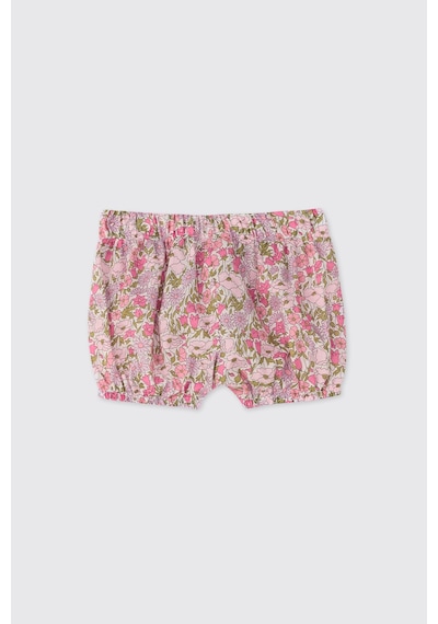 Panço Liberty Kumaş Yenidoğan Pembe Elbise