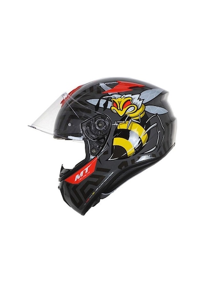 Mt Targo Bee B5 Full Face Motosiklet Kaskı 65273 Kırmızı