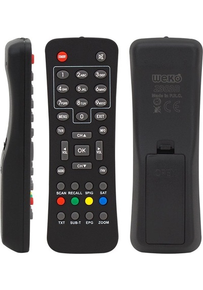 Amstrad, Kawai, Citybox, Digipol Büyük Kalıp Sd Uydu Alıcısı Kumandası