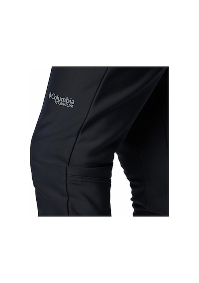 Columbia Vast Canyon Softshell Pant Erkek Outdoor Pantolon 2094941010 Siyah Siyah