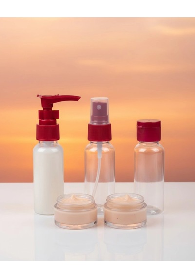30 Ml 5 Li Seyahat Banyo Şişe Seti Sızdırmaz Tasarım