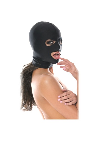 Hintohu Fantasy 3 Holes Hood Spandex Kumaştan 3 Delikli Maske