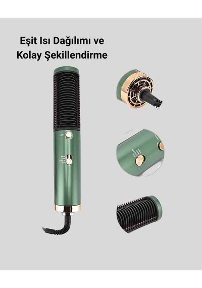 200 C Seramik Plakalı Saç Düzleştirici Elektriklenme Önleyici İyon Teknolojisi