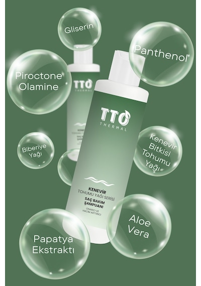 Tto Thermal Kenevir Bitkisi Tohumu Yağı Şampuanı 250ml