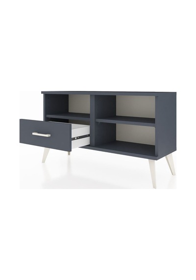 Arges Şifonyer 2 Raflı Tek Çekmeceli 88x30x48 Antrasit-antrasit Antrasit Arges Şifonyer 2 Raflı Tek Çekmeceli 88x30x48 Antrasit-antrasit Antrasit