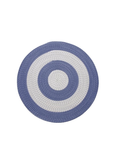 Dekoratif Oval El Örgüsü Halı Paspas (298082630)