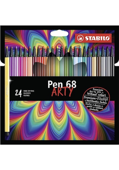 Stabilo Pen 68 Arty Keçe Uçlu Kalem Seti 24'Lü