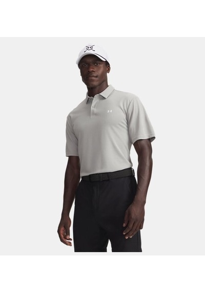 Under Armour T2g Pique Polo Erkek T-shirt-33638 Gri