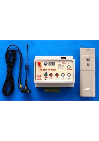 Nefer-Rf Kumanda-1Km-1 Pompa-Uzaktan-Kontrol - Telefonsuz Kumanda