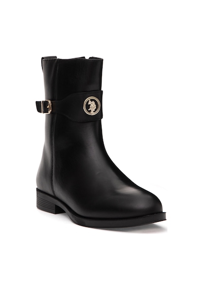 U.S. Polo Assn. Kadın Siyah Bot 50314384-VR046