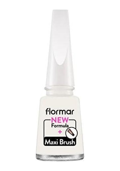 Flormar Nail Enamel Mineralli Klasik Parlak Oje 319 White Dance