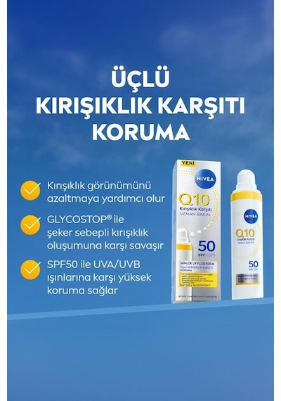 Nivea Q10 Günlük Gündüz Bakım Kremi SPF50 40 ML