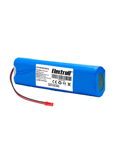 Ilife V3s Pro Uyumlu Batarya Yüksek Kapasite 3200mah Pil Robot Süpürge Bataryası Değişimi
