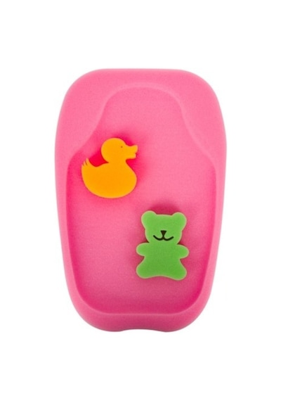 Ships Baby Bebek Banyo Küvet İçi Sünger Pembe