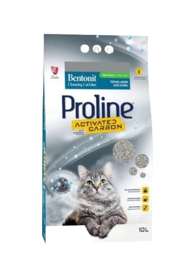 Aktif Karbonlu Bentonit Kedi Kumu 10 Lt