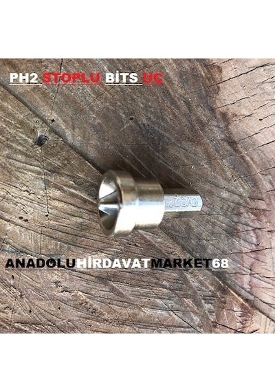 Özs Ph2 Vida Sıkma Ucu Yıldız Bits Uç Stoplu Yıldız Uç 10 Adet