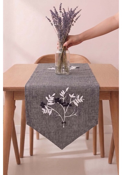 Silvara Kasso Punch İşlemeli Runner 35x110 Cm Çok Renkli