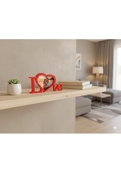 Love Detaylı Fotoğraf Çerçevesi