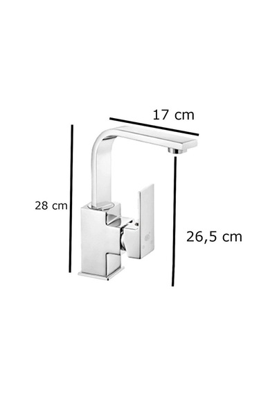 Ar Melia Kuğu Borulu Lavabo Bataryası 102102499