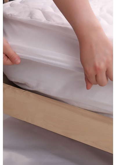 Favora Tek Kişilik Kapitone Fitted Alez 100X200 - Beyaz