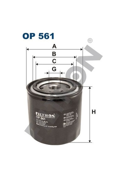 FILTRON OP561 YAĞ FİLTRESİ VW T2-T3