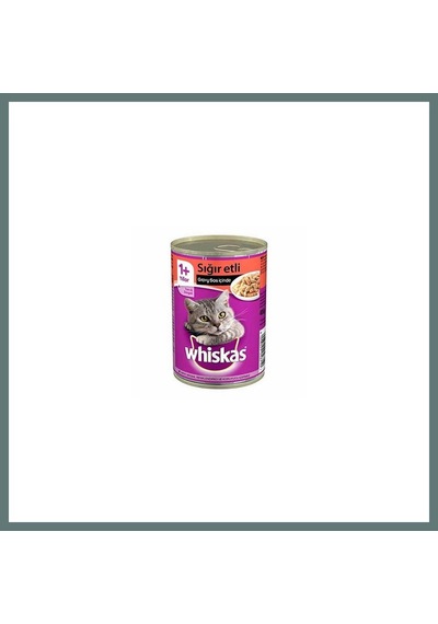Whiskas Gravy Soslu Sığır Etli Yetişkin Kedi Konservesi 24 Adet 400 Gr Ventra