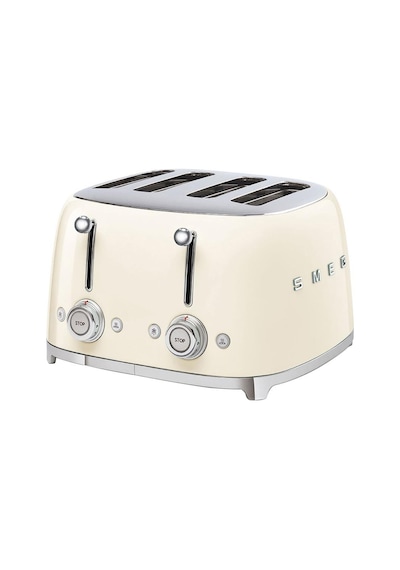 Smeg TSF03 4 Dilim Ekmek Kızartma Makinesi Krem