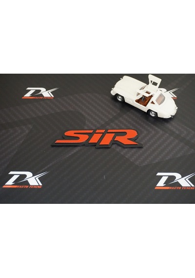 Dk Tuning Sir Bagaj Kırmızı Siyah Metal Yazı Logo Honda İle Uyuml