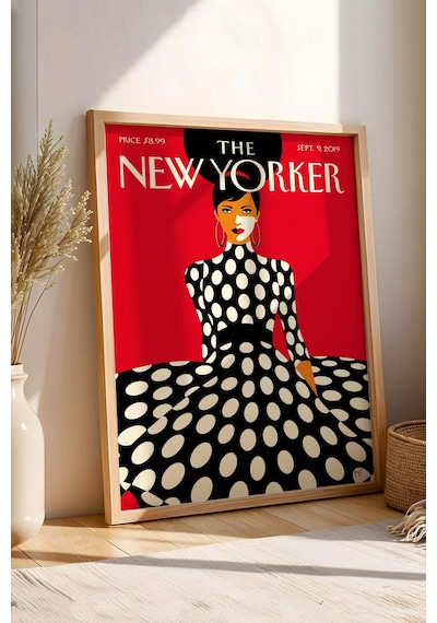 The New Yorker Çerçeveli Tablo September 9 2019