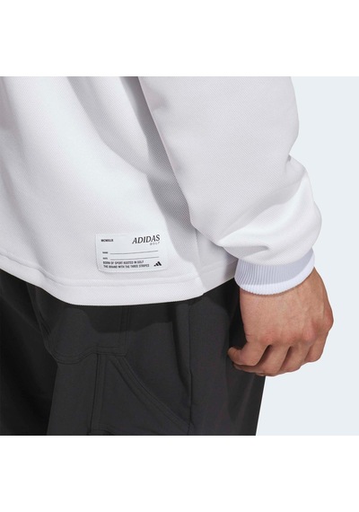 Adidas Erkek Beyaz Uzun Kollu Polo Tişört Kg7099 Çok Renkli