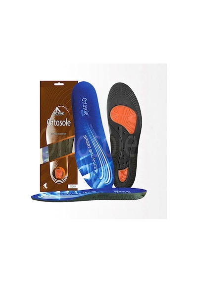 Ortosole Ark Ve Jel Destekli Ortopedik Erkek Spor Tabanlığı 203-mm Standart